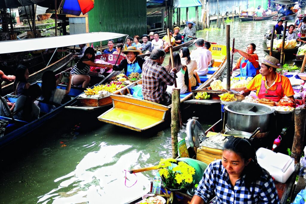 ตลาดและเมืองราชบุรี